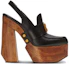 Order (Women) Balmain Round Toe Comfort Block Heel 'Black' BN1UQ905LIRS0PA