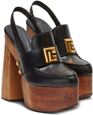 (Women) Balmain Round Toe Comfort Block Heel 'Black' BN1UQ905LIRS0PA Lookbook (Women) Balmain Round Toe Comfort Block Heel 'Black' BN1UQ905LIRS0PA