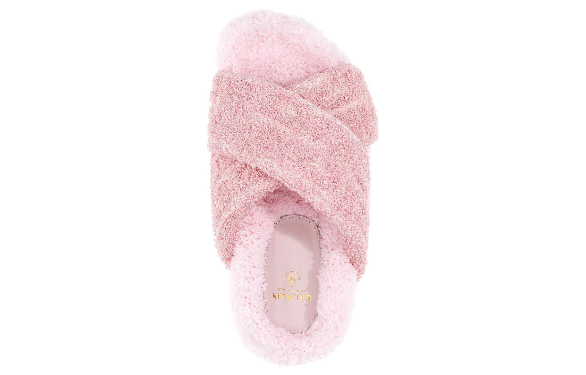 Lookbook (W) Balmain Sandalia Plana Punta Redonda 'Rosa Abierta' AN2UV880TSCS4AI