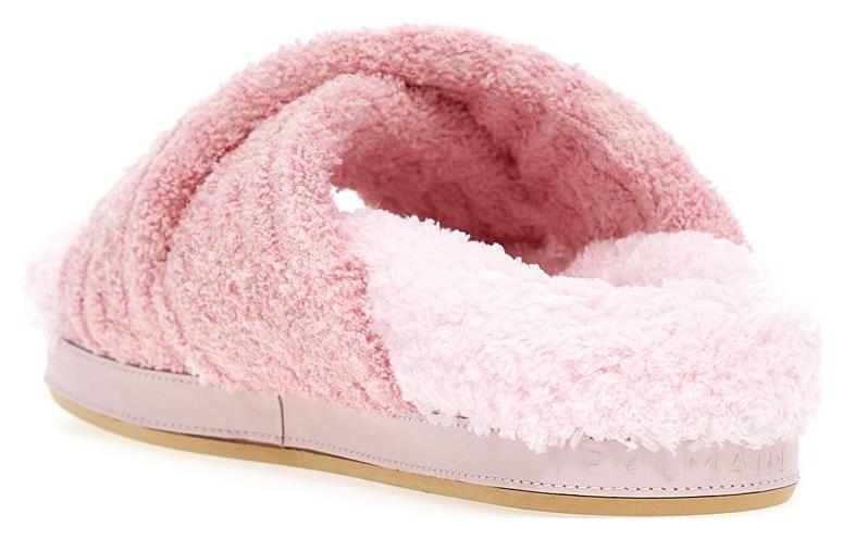 Shop (W) Balmain Sandalia Plana Punta Redonda 'Rosa Abierta' AN2UV880TSCS4AI