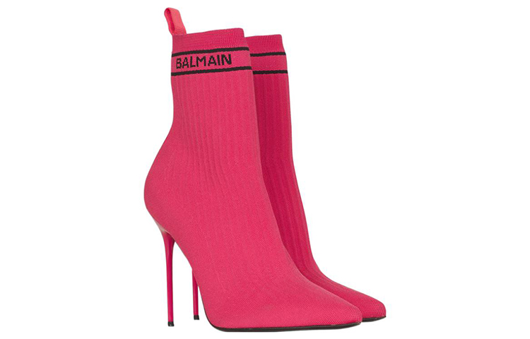 (W) Balmain Short Boots 'Pink Fashion' 圖 3
