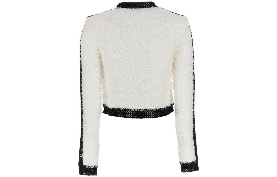 Lookbook (W) Balmain 女士白色單排扣長袖外套 BF1SK248KE87GAB