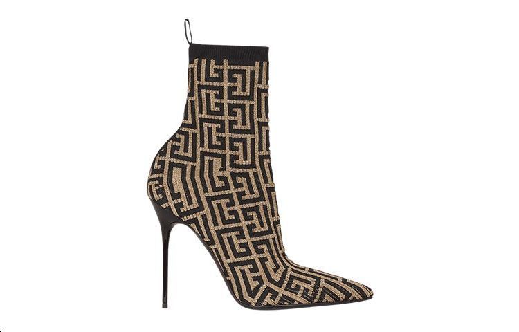 (W) Balmain Skye 'Gold and Black Intertwined Lettering' 圖 2