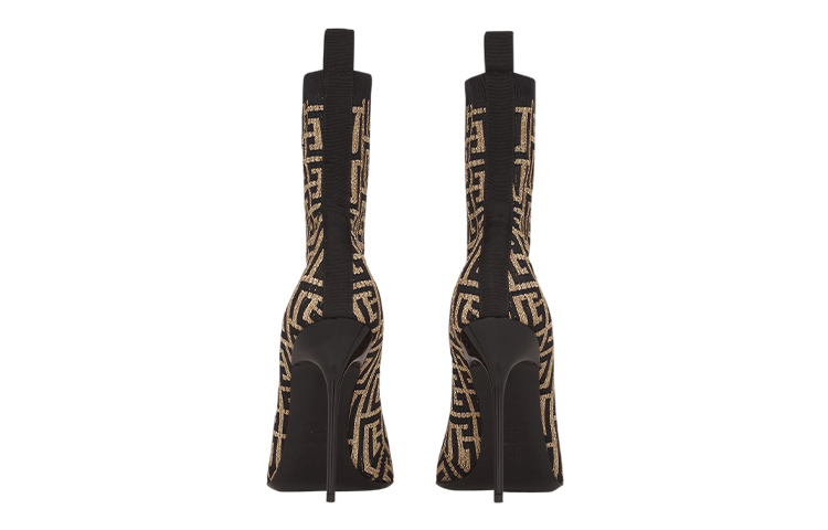 (W) Balmain Skye 'Gold and Black Intertwined Lettering' 圖 4