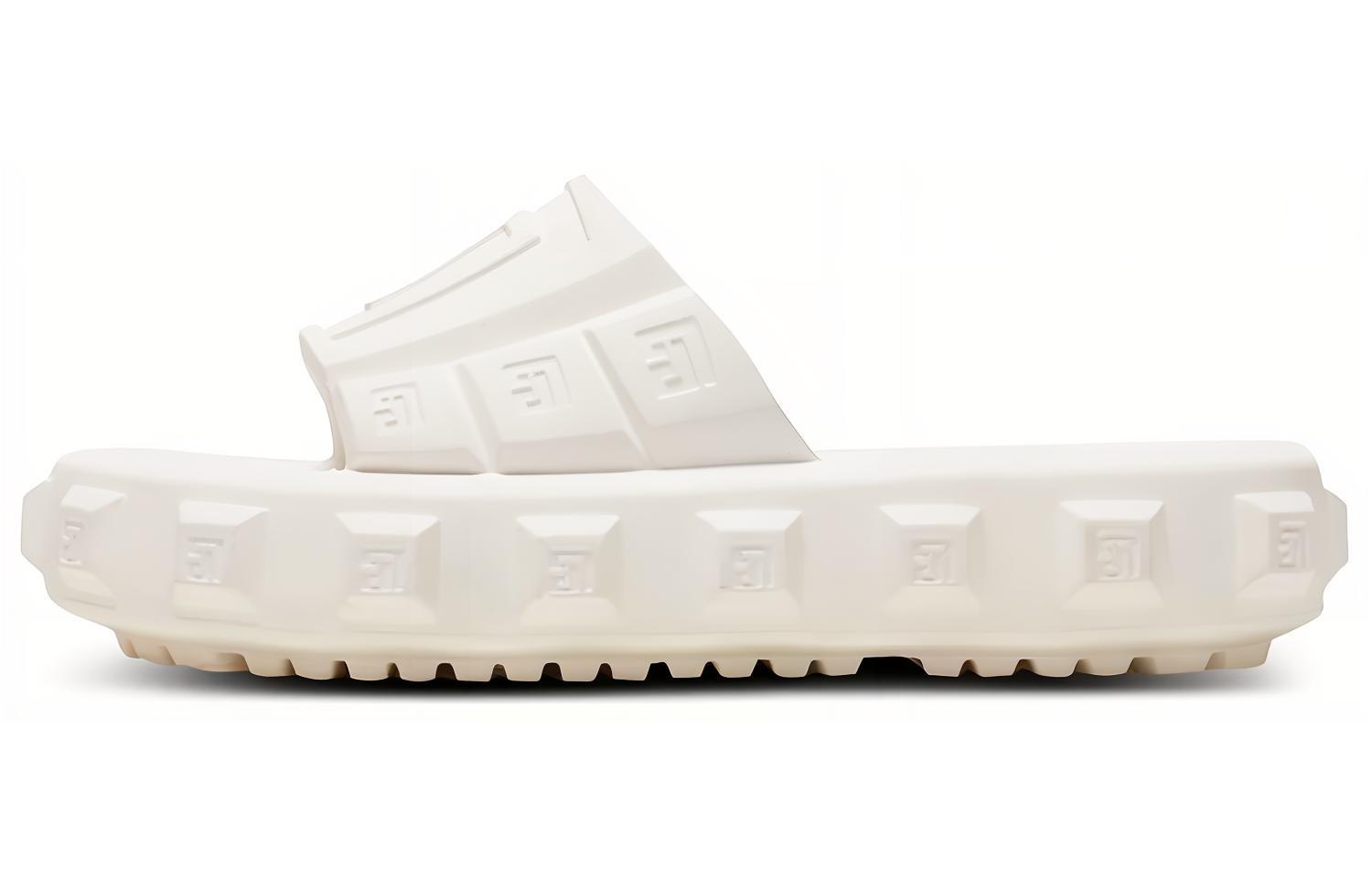 (W) Balmain Slide 'Simple Fashion White'