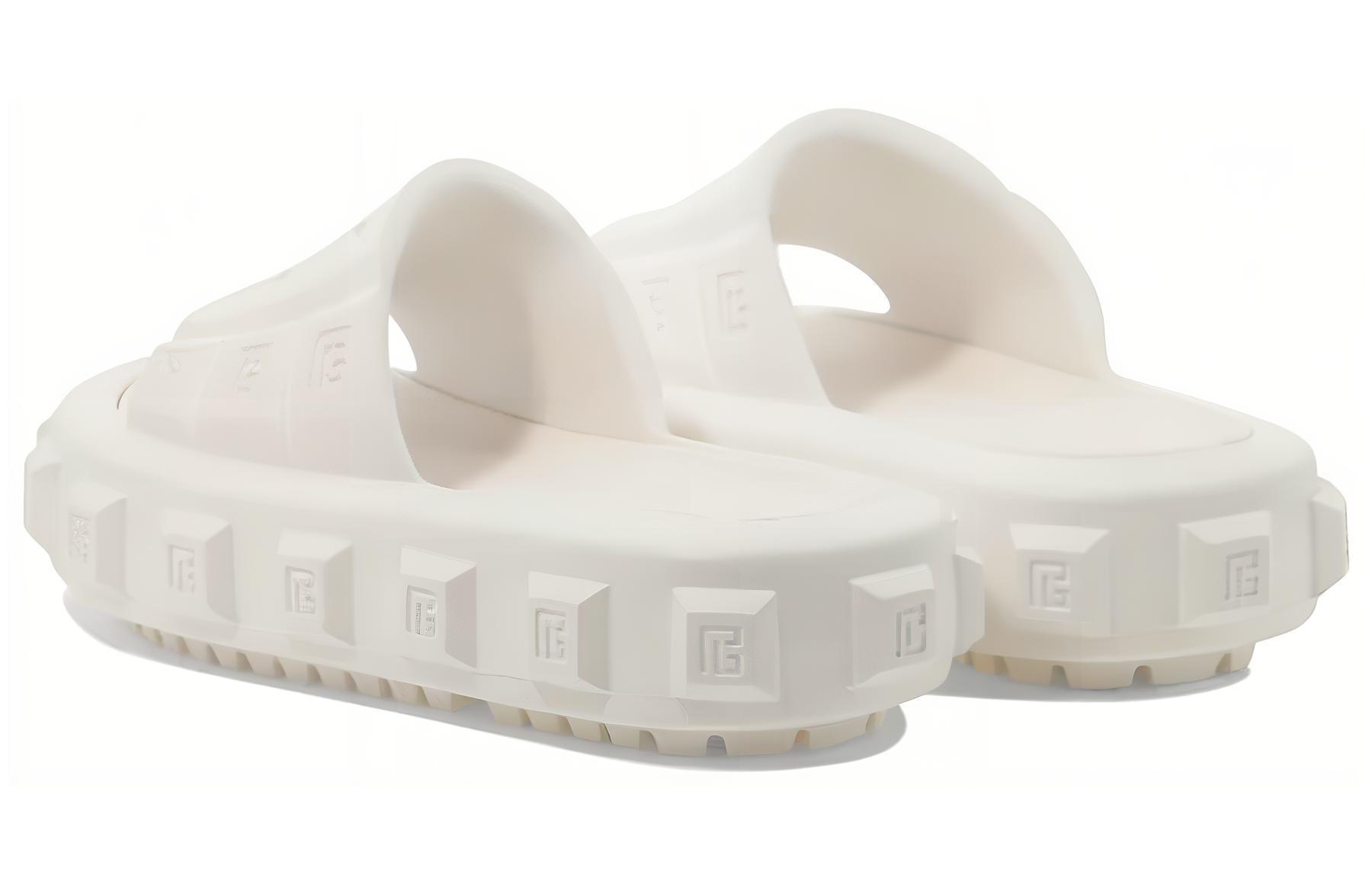 (W) Balmain Slide 'Simple Fashion White' 圖 4