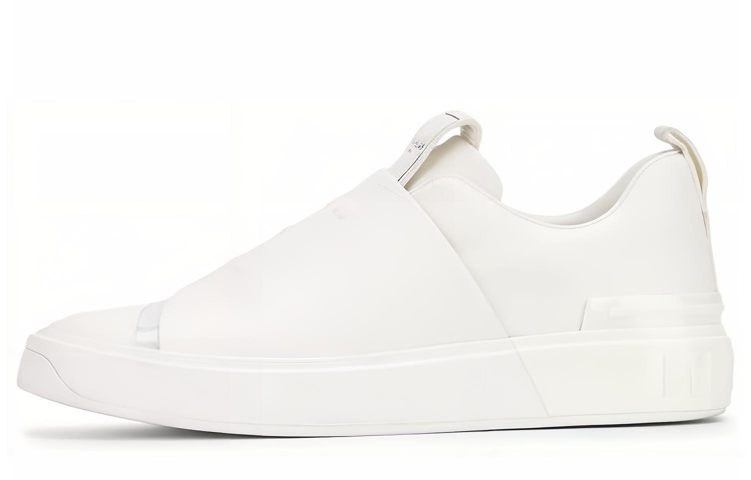 Buy (W) Balmain Kasut Slip-On 'Fesyen Putih Ringkas' VN1C586LAEC0FA