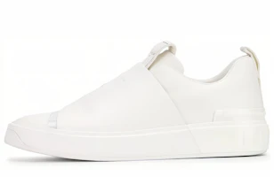(Women) Balmain Slip-On Sneaker 'Simple White Fashion' VN1C586LAEC0FA (Women) Balmain Slip-On Sneaker 'Simple White Fashion' VN1C586LAEC0FA