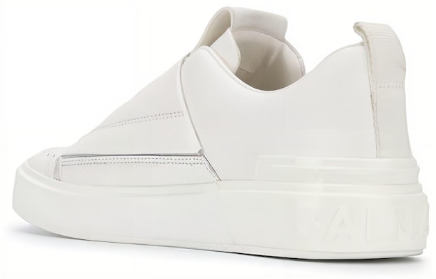(W) 발망 심플 화이트 슬립온 스니커즈 (Balmain Simple White Slip-on Sneakers) VN1C586LAEC0FA Shop (W) 발망 심플 화이트 슬립온 스니커즈 (Balmain Simple White Slip-on Sneakers) VN1C586LAEC0FA