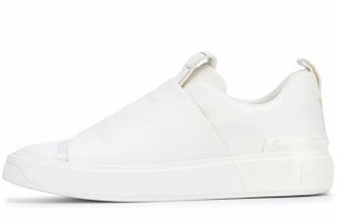 (Women) Balmain Slip-On Sneaker 'Simple White Fashion' VN1C586LAEC0FA (Women) Balmain Slip-On Sneaker 'Simple White Fashion' VN1C586LAEC0FA