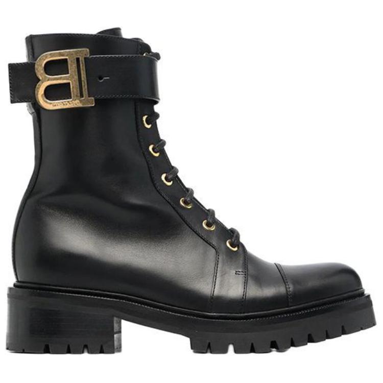 (W) Balmain Smooth Leather Ankle Boot 'Black' 圖 2