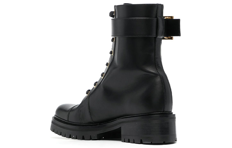 (W) Balmain Smooth Leather Ankle Boot 'Black' 圖 4