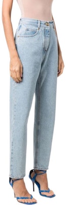 (W) 巴尔曼 SS22 高腰印花牛仔裤 蓝色 WF1MK000D1386FC Shop (W) 巴尔曼 SS22 高腰印花牛仔裤 蓝色 WF1MK000D1386FC