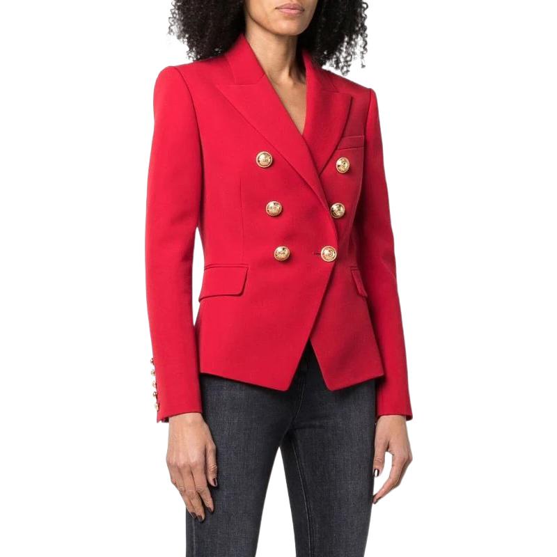 Purchase (W) BALMAIN SS22 紅色修身雙排扣西裝外套 XF0SG000WB05-3BX