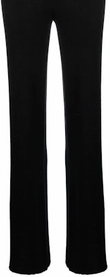 (W) BALMAIN SS23 拼接抽繩直筒長褲 黑色 WF2PO070-K345-EAC Shop (W) BALMAIN SS23 拼接抽繩直筒長褲 黑色 WF2PO070-K345-EAC