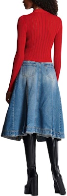 (W) BALMAIN SS23 Kardigan Merah Butang Depan Rajut. BF1KL018-KE18-3KB Details for (W) BALMAIN SS23 Kardigan Merah Butang Depan Rajut. BF1KL018-KE18-3KB