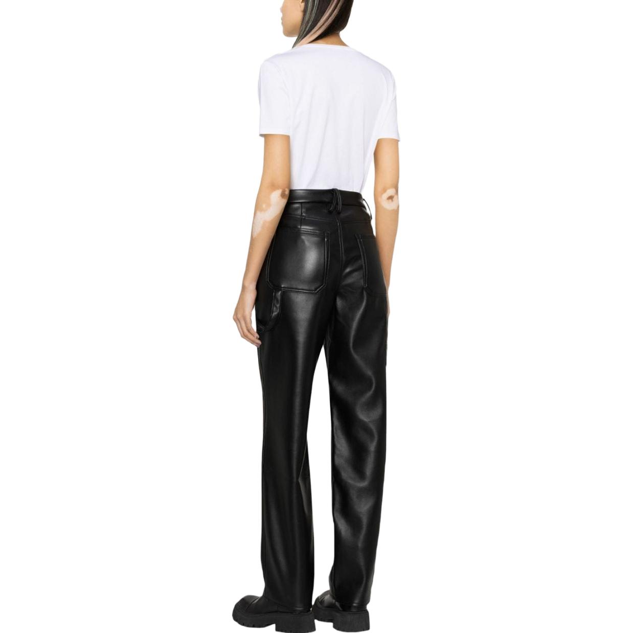 Shop (W) BALMAIN SS23 Kaos Putih Crewneck Cetak Huruf Lengan Pendek AF0EF005BB02-GAB