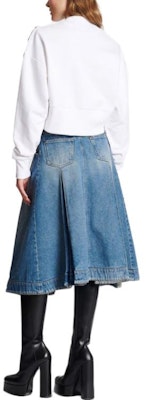 (W) BALMAIN SS23 白色印Logo圓領長袖上衣 BF1JO040-BC46-GPY Purchase (W) BALMAIN SS23 白色印Logo圓領長袖上衣 BF1JO040-BC46-GPY