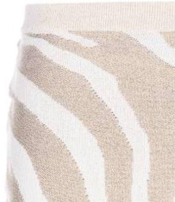 (W) BALMAIN SS23 斑馬紋休閒迷你裙 AF1LB005KD48-GAD Shop (W) BALMAIN SS23 斑馬紋休閒迷你裙 AF1LB005KD48-GAD