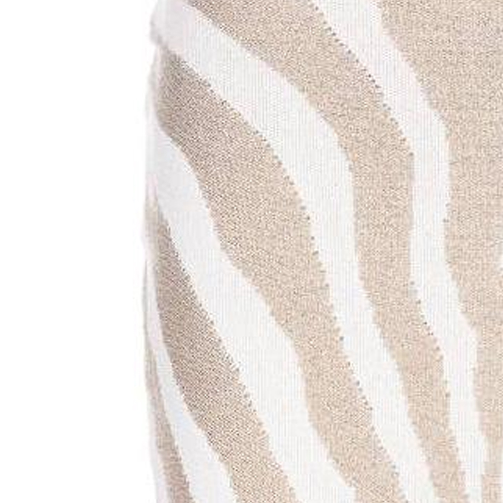 Purchase (W) BALMAIN SS23 斑馬紋休閒迷你裙 AF1LB005KD48-GAD