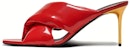 (Women) Balmain Stiletto Heel Slide 'Red Comfort' BN0UR950LPAT3KB