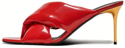 (Women) Balmain Stiletto Heel Slide 'Red Comfort' BN0UR950LPAT3KB (Women) Balmain Stiletto Heel Slide 'Red Comfort' BN0UR950LPAT3KB