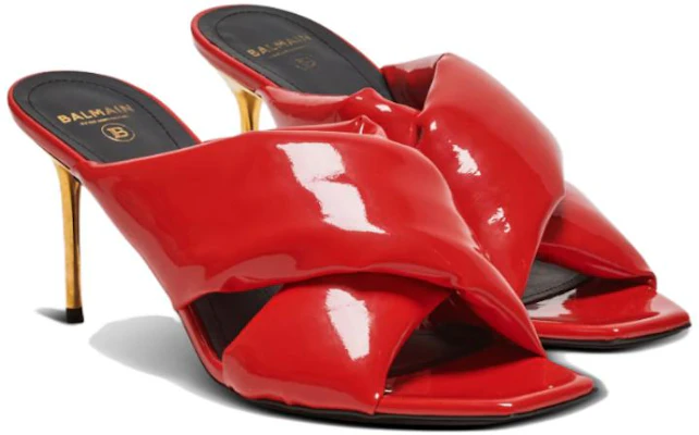 (W) Balmain Stiletto Tacco Slide ''Red Comfort'' BN0UR950LPAT3KB Lookbook (W) Balmain Stiletto Tacco Slide ''Red Comfort'' BN0UR950LPAT3KB