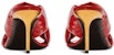 (Women) Balmain Stiletto Heel Slide 'Red Comfort' BN0UR950LPAT3KB