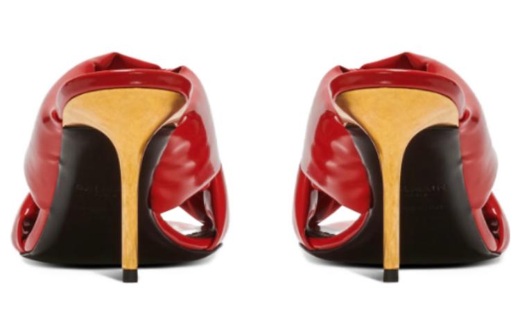 Purchase (W) Balmain Stiletto Tacco Slide ''Red Comfort'' BN0UR950LPAT3KB