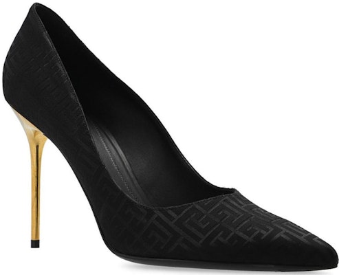 (Women) Balmain Suede Slip-On 'Fashion Stiletto Heel Black' AN1UA517LCMK0PA Lookbook (Women) Balmain Suede Slip-On 'Fashion Stiletto Heel Black' AN1UA517LCMK0PA