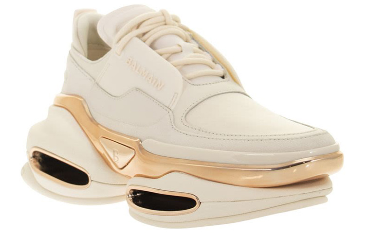 (W) Balmain Suede Thick Sole 'Beige Fashion' 圖 3