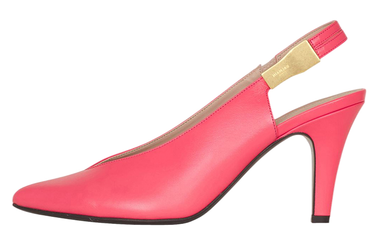 (W) Balmain Tara Sandal 'Orange Red'