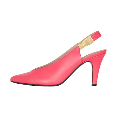 (W) Balmain Tara Sandal 'Orange Red'
