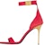 (W) Sandal Balmain Uma 'Suede Merah' XN0UH742LCMK3BZ