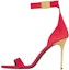 Buy (W) Sandal Balmain Uma 'Suede Merah' XN0UH742LCMK3BZ