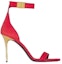Order (W) Sandal Balmain Uma 'Suede Merah' XN0UH742LCMK3BZ