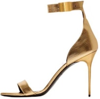 (Women) Balmain Uma Sandals 'Gold Buckle Stiletto' AN1UH742LNXO1KA (Women) Balmain Uma Sandals 'Gold Buckle Stiletto' AN1UH742LNXO1KA
