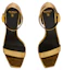 Lookbook (Women) Balmain Uma Sandals 'Gold Buckle Stiletto' AN1UH742LNXO1KA