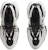 (W) Balmain Unicorn Low 'Hitam Putih Logo' AN0VF724KNOCEAB