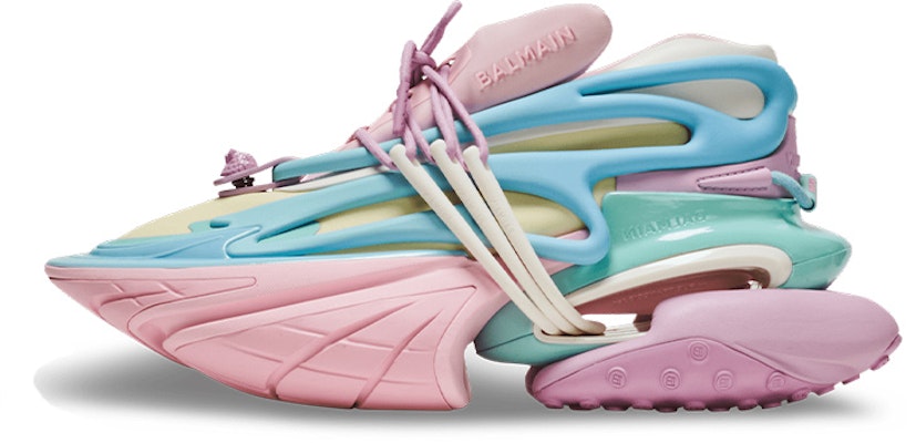 (Women) Balmain Unicorn Low 'Multi-Color Pastels' BN1VF724KMNC-AAA Buy (Women) Balmain Unicorn Low 'Multi-Color Pastels' BN1VF724KMNC-AAA