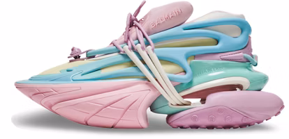 (Women) Balmain Unicorn Low 'Multi-Color Pastels' BN1VF724KMNC-AAA (Women) Balmain Unicorn Low 'Multi-Color Pastels' BN1VF724KMNC-AAA
