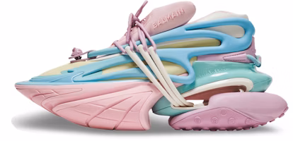 (Women) Balmain Unicorn Low 'Multi-Color Pastels' BN1VF724KMNC-AAA (Women) Balmain Unicorn Low 'Multi-Color Pastels' BN1VF724KMNC-AAA