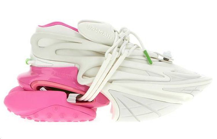 (W) Balmain Unicorn Low 'Pink & White' 圖 2