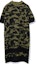 Buy (W) BAPE 迷彩拼接網布短袖中長洋裝 0ZXDSW135501E