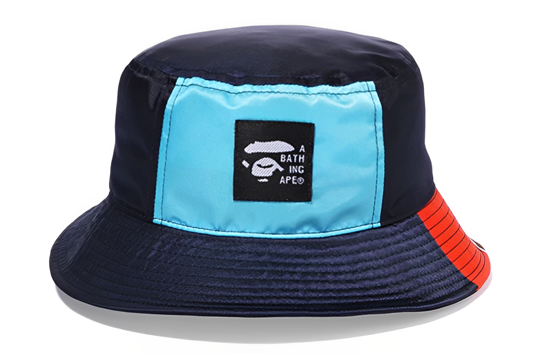 (Women) BAPE  Comfortable Breathable Bucket Hat - Blue. 1I30281003