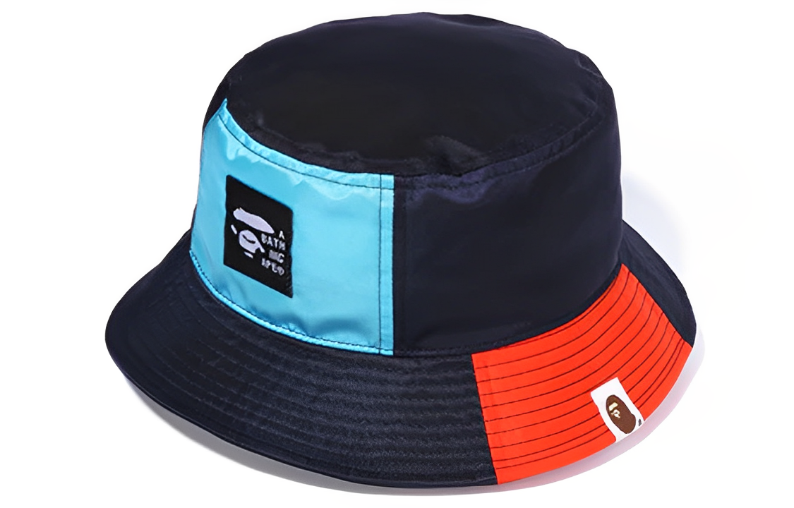 Lookbook (W) 베이프 편안한 통기성 버킷햇 - 블루. 1I30281003