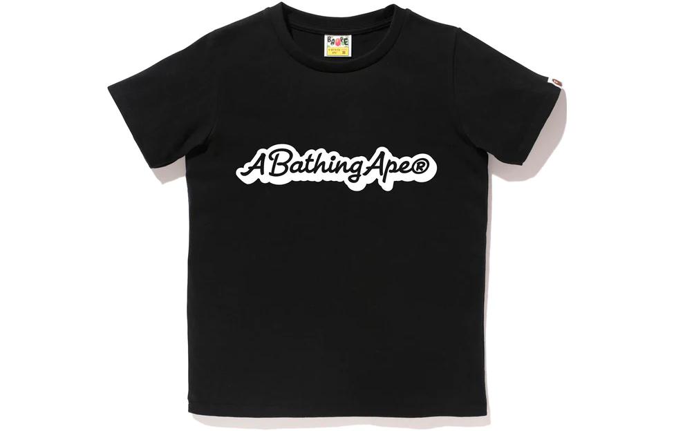 (Women) BAPE  Logo Print Crewneck Short Sleeve T-Shirt. 1G30210527