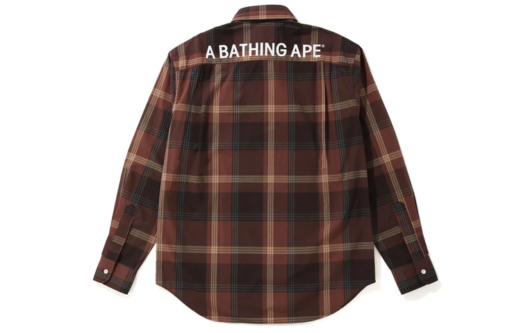 Lookbook (W) BAPE 格紋長袖襯衫 1H30-231-505