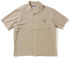 (Women) BAPE Short-Sleeve Shirt with Ape Embroidery and Pocket Patch. 0ZXSTW231501H (Women) BAPE Short-Sleeve Shirt with Ape Embroidery and Pocket Patch. 0ZXSTW231501H