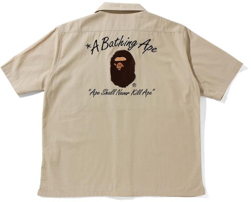 (W) BAPE 短袖襯衫 - 猿人刺繡與口袋設計。 0ZXSTW231501H Lookbook (W) BAPE 短袖襯衫 - 猿人刺繡與口袋設計。 0ZXSTW231501H
